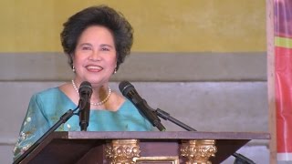 FULL SPEECH Miriam Defensor Santiago at the University of Perpetual Help Laguna [upl. by Anelle242]