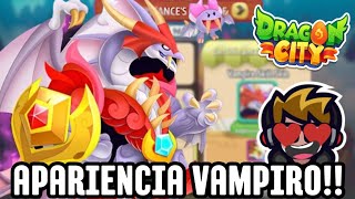 CONSIGUE LA APARIENCIA VAMPIRO DEL DRAGON WINSTANCE EN SU COLECCIÓN 😍😍😍dragoncity [upl. by Enamrahc]