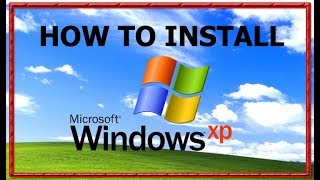 How to Install Windows XP Step by Step with CD UrduHindi [upl. by Novi]