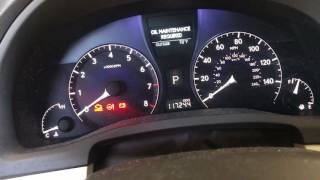 2010 Lexus RX 350 How To Reset Oil maintenance procedure [upl. by Ahtiekal]