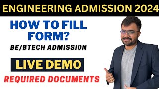 ENGINEERING ADMISSION 2024  ACPC  HOW TO FILL FORM  LIVE STEP BY STEP DEMO  ALL DETAILS [upl. by Nivlen381]