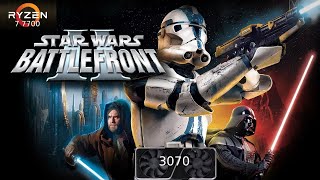 Star Wars Battlefront II  Ryzen 7 7700  RTX 3070  1080p [upl. by Selohcin560]