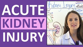 Acute Kidney Injury Acute Renal Failure Nursing NCLEX Review Management Stages Pathophysiology [upl. by Adnohs877]