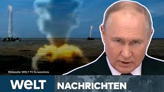 PUTINS PROPAGANDASHOW quotSie sollten endlich begreifenquot – KremlChef droht dem Westen I WELT STREAM [upl. by Allehs]