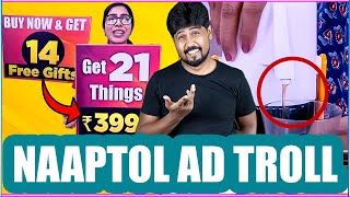 NAAPTOL TROLL 🤣 NAAPTOL ADVERTISEMENT TROLL TAMIL 🤣 Shafi Zone [upl. by Ramma]