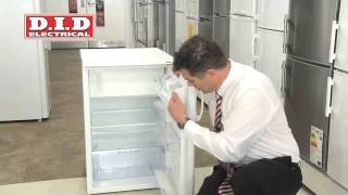 Zanussi Undercounter Fridge Freezer ZRG614SW [upl. by Melicent]