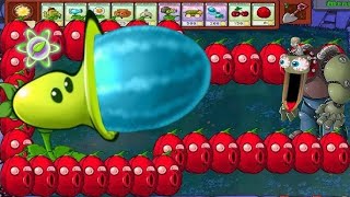 1 Winter Melon 11 Gatling Pea vs Drzombos Gargantuar Plants vs Zombies [upl. by Irbmac908]