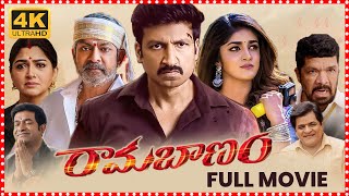 Ramabanam Latest Full Action Movie  Gopichand  Dimple Hayathi  Jagapathi Babu  South Cinema Hall [upl. by Arraeis]