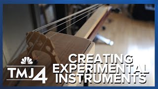 Kenosha musician creates unique sound by building experimental instruments [upl. by Ivor]