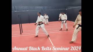 ANNUAL BLACK BELTS KARATE SEMMINAR 28072024 [upl. by Urbannal944]