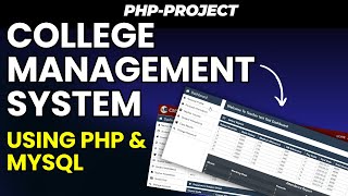 Get Ready to Build Your Dream College Management System [upl. by Whitebook]