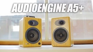 Audioengine A5 Speakers Bamboo Review [upl. by Nereids]