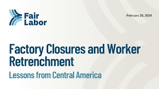 🌐 Spanish Factory Closures and Worker Retrenchment Lessons from Central America [upl. by Alleunam253]