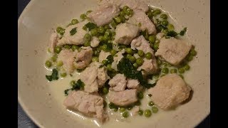 Blanquette poulet petit pois cookeo [upl. by Dunston]