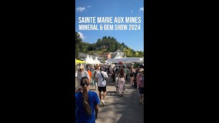 Sainte Marie aux Mines Mineral amp Gem Show 2024 [upl. by Anha]