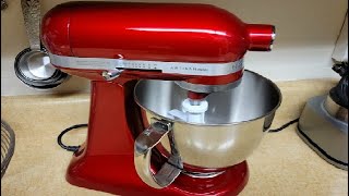 KitchenAid Artisan Mini 3 5 Quart Tilt Head Stand Mixer Review Best Mixer Out There Stylish [upl. by Kiele]