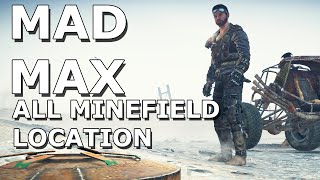 Mad Max  All Minefield Locations [upl. by Nylssej]