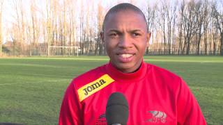 Andile Jali interview at KVO  KV Oostende [upl. by Margaretha]