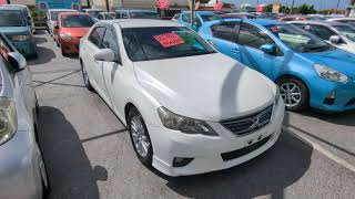 Johnnys Used Cars Okinawa  2010 Toyota Mark X 18323 [upl. by Ylatan]