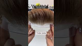 Thin Skin Modeli Protez Saç protezsaç hairreplacement [upl. by Feinleib]