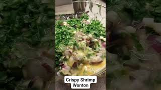 Crispy shrimp wonton Super yummy [upl. by Yv971]