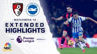 Bournemouth v Brighton  PREMIER LEAGUE HIGHLIGHTS  11232024  NBC Sports [upl. by Hesoj]