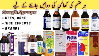 cough syrup names list  how to choose best cough syrup [upl. by Dinin808]