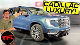 Do You Really Need a Cadillac The 2024 GMC Acadia Denali Aims to Be a Fullon Luxury Family Hauler [upl. by Outhe342]