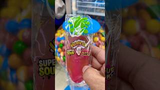 🌇🇸🇦🌅 Warheads Candy with yummy yellow gumballsasmr yummy candy sweet [upl. by Nuoras]