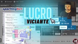 Sportingbet  Operando no ao vivo e lucrando pouco [upl. by Cogan]