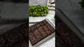 brownies doublechocolatebrownie smallbusiness home baking [upl. by Anaigroeg]