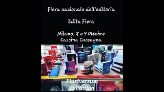 Pluriversum Evolution alla Fiera Nazionale dellEditoria Milano 8 e 9 Ottobre [upl. by Volkan297]