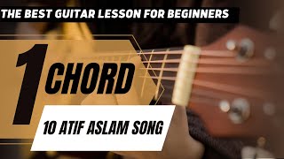 1 chord songs on guitar  Guitar Lessons For Beginners  GuitarAdda [upl. by Doralyn42]