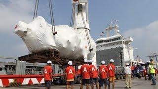 The Freight Myanmar Ywama Power Plant Project Yangon Myanmar Part3 [upl. by Anett11]