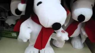 Peanuts Dancing Christmas Snoopy [upl. by Adiaj614]