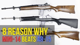 8 Reasons Why the Ruger Mini14 is Better Than the AR15 4K UHD [upl. by Christal266]