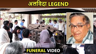 Sholay Actor Birbal aka Satinder Kumar Khosla Funeral [upl. by Otrebtuc]