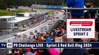 RELIVE P9 Challenge Sprint Rennen 2 am Red Bull Ring 2024 [upl. by Xad]