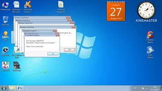 windows 7 Error [upl. by Chrysler]