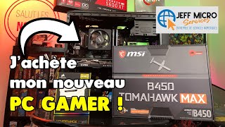 Je reçois mon PC GAMER  Ft Jeff Micro Services [upl. by Nanete]