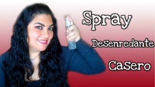 Spray desenredante casero para dar brillo y suavidad a tu cabello [upl. by Flyn]