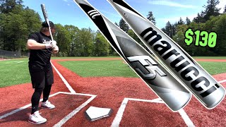 Hitting with the 2022 Marucci F5  BBCOR Baseball Bat Review [upl. by Gerhardt]