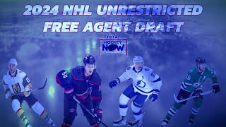 2024 NHL Unrestricted Free Agent Draft [upl. by Toddie]