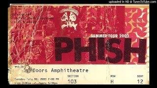 Phish  quotDiscernquot Coors Amphitheatre 7803 [upl. by Erait]