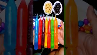 ASMR SATISFYING ICE POPS AND NIPS CHOCOLATE asmr candy shorts [upl. by Thorny505]