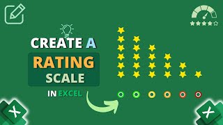 How to Create a Rating Scale in Excel [upl. by Greenlee]