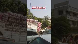 Indore me jam lg gya ðŸ¤£ðŸ¤£ traffic vlog road [upl. by Ennaesor]