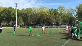 ASSOA U13 Régional Adrien Moncet 11 ans et demi VS ACBB exercice du 8  03102015 [upl. by Van]