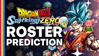 Predicting the DRAGON BALL SPARKING ZERO Roster [upl. by Barnett]