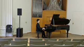 Beethoven Sonata Pastoral in D Major Op 28 No 15 BaylorWaco Piano Competition 2023 [upl. by Einnod116]